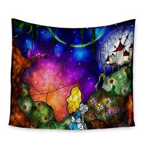 Alice and Wonderland Room background